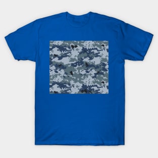 Navy Digital Camouflage T-Shirt